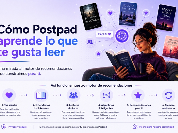 Cómo Postpad aprende lo que te gusta leer