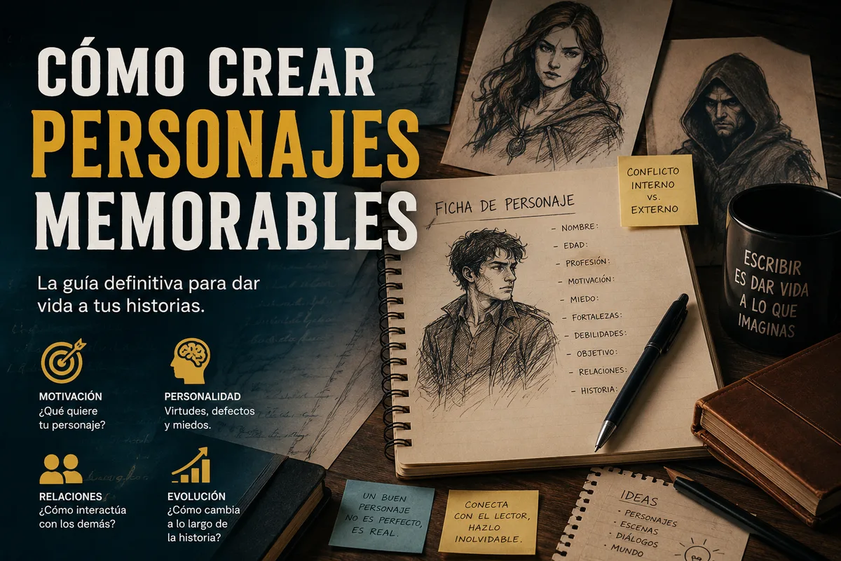 Cómo Crear Personajes Memorables para tu Novela